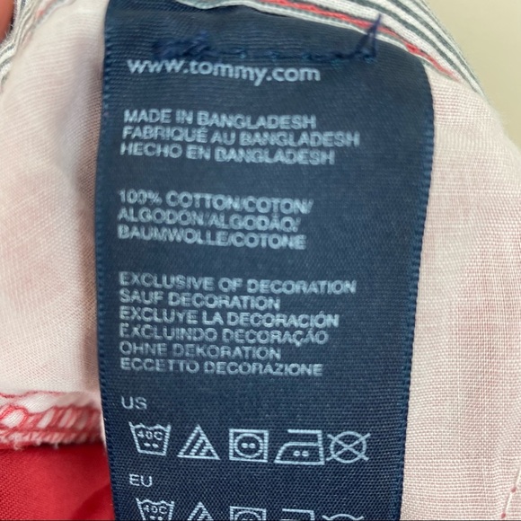 Tommy Hilfiger || Flat Front Shorts; Size 33 Waist - Picture 6 of 12